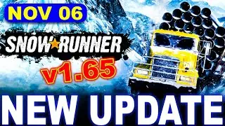 SnowRunner Update 1.65 Patch – The Dragon Wagons Arrive! Massive Truck Buffs & Free Add-Ons