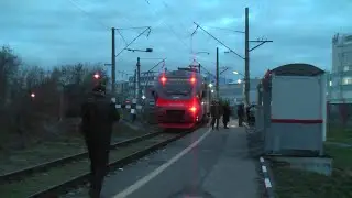 Нижний Новгород, Мыза. Платформа Проспект Гагарина 11 октября 2019 года.