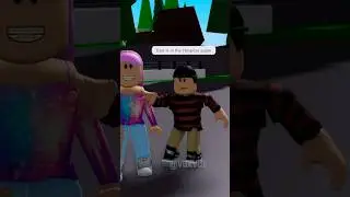 rude daughter forgets about her dad on roblox! 