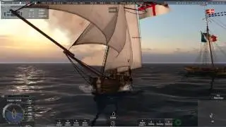 Naval Action Beta - PvP Yacht vs Lynx & Cutter tutorial