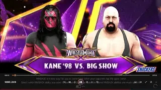WWE Kane vs Big Show gameplay PC game 2024