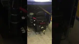 Как я выкатываю снегоход Ямаха Викинг 540 из прицепа, когда нет помощи.