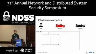 NDSS 2024 - Efficient and Timely Revocation of V2X Credentials