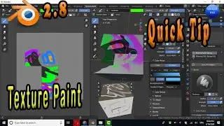 How To Use Texture Paint - Blender Beginner Tutorial || Blender 2.8 || Quick Tips || Unique N4U