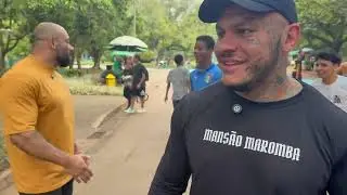 JULIO BALESTRIN E TOGURO NO PARQUE IBIRAPUERA