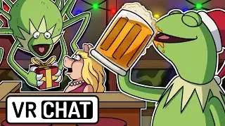 Kermit's SPECIAL Christmas Present for Miss Piggy! (VR Chat)