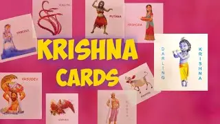 Krishna cards || Mahabharata cards || Stories by chinnu - By Srinik study swift