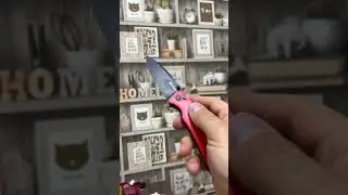Процесс кастомизации накладок для складного ножа Sencut Sashe.