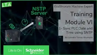EcoStruxure Machine Expert Training - M6.1 Sync PLC Time using an SNTP server
