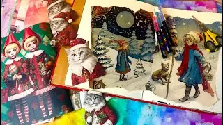 Art Cards and Journaling the Holidays