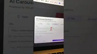 Powerful AI tool to make social Media Carousels from blog articles.