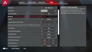 Apex Legends: How to fix Blurry or Blurring