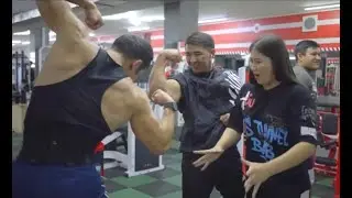 Бодибилдинг 💪😂 - Ақерке & Асылбек