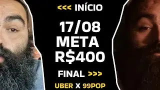 DIÁRIO #001 SÁBADO 17/08 UBER | 99POP