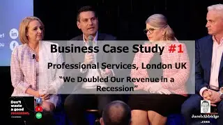 How this Professional Services Firm Doubled their Revenue during a Recession - Case Study #1