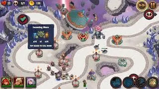 Realm Defense | World 4 | Level 109 | Campaign Mode | 3 Stars | No Spells | Caelum Cloudveil