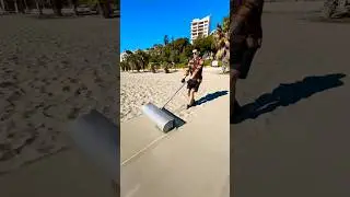Beach Sand Cleaning Device Finds Hidden Treasures: Car Keys & Swim Goggles!
