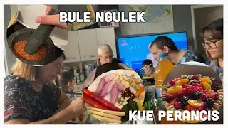 Menantu orang KARO masak rendang buat mertua BULE