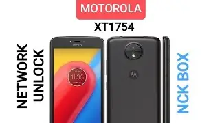 MOTO XT1754 network unlock done ONE CLICK NCK BOX
