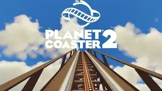 Planet Coaster 2 Roller Coasters POV!  | RMC and Wooden Roller Coaster Front Row
