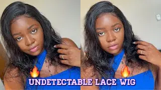 OMG 😱 FAKE A SILK PRESS WITH UNDETECTABLE LACE FRONTAL WIG😍 ft. Haireason store on Amazon