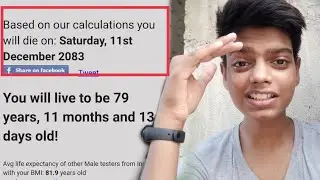 This Website Can Calculate your Date of Death !