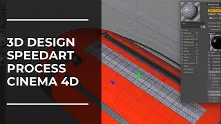 Ulu Dry Bag - Product Design - TimeLapse SpeedArt (Cinema 4D)
