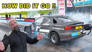 OUT TESTING IN THE 1300+BHP AUDI RS3 RECORD CHASER