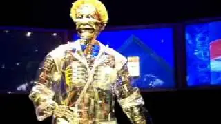 Disneyland Innoventions Host Tom Morrow Audio-Animatronic Lve Snd CLIP  03/30/09