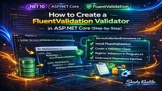 41. How to Create a FluentValidation Validator in ASP.NET Core (Step-by-Step)
