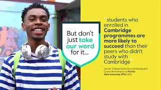 Ready for the next level with Cambridge International AS & A Levels