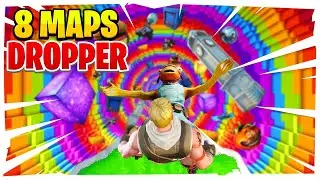👀 best 8 DROPPER maps in Fortnite 2024! - DROPPER Fortnite Code 👾