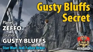 Zeffo Gusty Bluffs Secret  Walkthrough in Star Wars Jedi Fallen Order