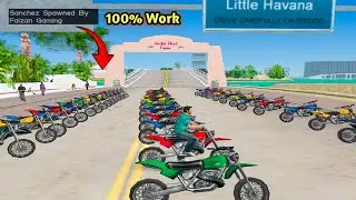 GTA Vice City Sanchez Bike Spawn New Cheat Code(Sanchez Bike Spawner Mod) Faizan Gaming