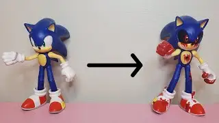 SONIC.EXE Jakks Pacific Custom Figure