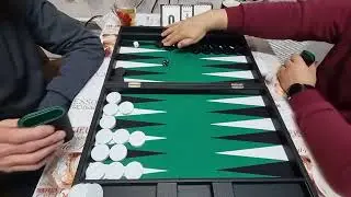 Длинные нарды (NARDGAMMON) - Матч с папой до 3х