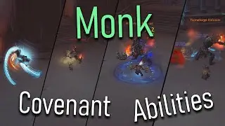 ALL MONK COVENANT ABILITIES - World of Warcraft Shadowlands Alpha