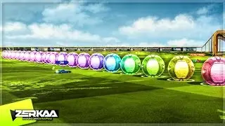 20 BALL DODGEBALL IN ROCKET LEAGUE! (Rocket League Mods)