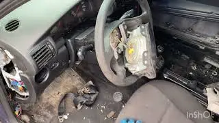 Подушка руля Volkswagen Passat В5 Как снять подушку руля и снять руль ? 