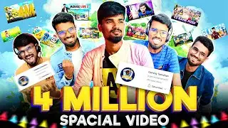 😍4 MILLION SUBSCRIBERS SPECIAL VIDEO!!😍 || OLD MEMORYS WITH KUTTY GOKUL || GAMING TAMIZHAN
