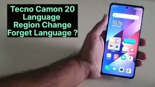 Tecno Camon 20 Language and Region Change Setting | Forget Language Setting