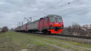 ЭД9м-0256 с сообщением Краснодар-Тимашевск с приветливым машинистом
