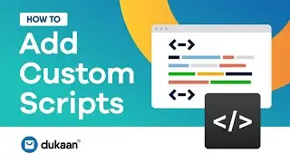 How to Add Custom Scripts to Dukaan Store | Custom Header & Footer Script Inserter Plugin Tutorial