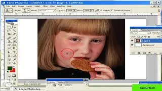 Remove face cloning in photoshop