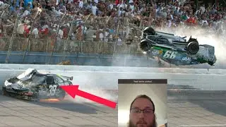 Put your foot to the floor and hope for the best (Grand Prix Legends at Talladega)