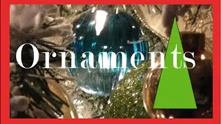 Ornaments and Christmas Balls on a Christmas tree | Christmas Decorations