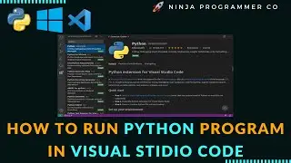 Setup Python, pip, PyGame and VScode to start making games