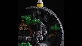 Backflow incense burner