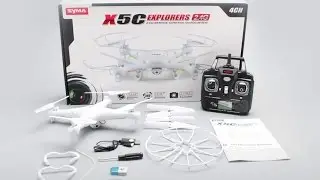 Unboxing drone Syma XC5 - 1