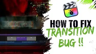 How do you add transitions to text in Final Cut Pro X [2022 Bug SOLVED] || Hindi Video